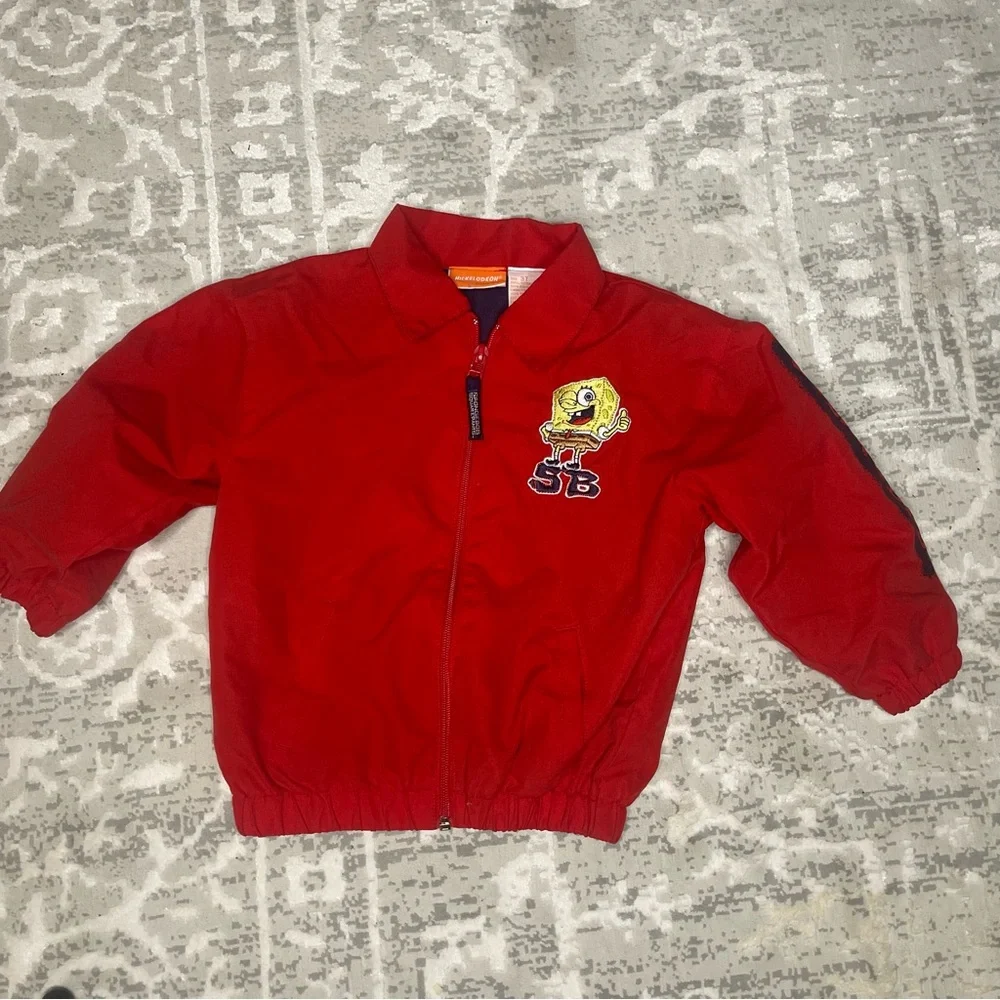 Sponge Bob Nickelodeon size‎ 3T track Jacket